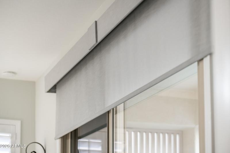 No Glare Door wall Blind