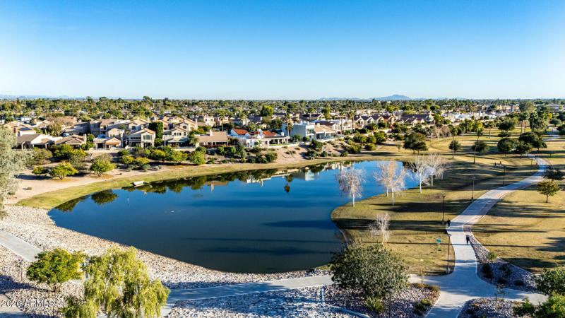 Miles of walking and bike paths