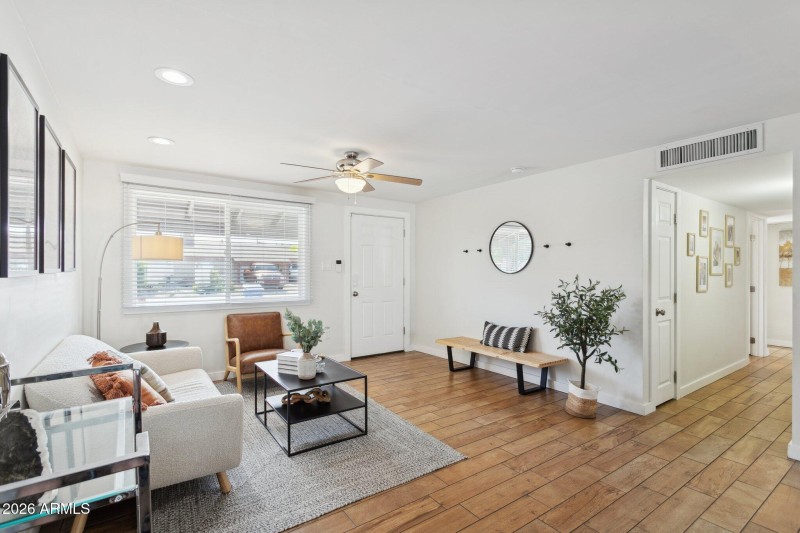 Front Room and Front Door