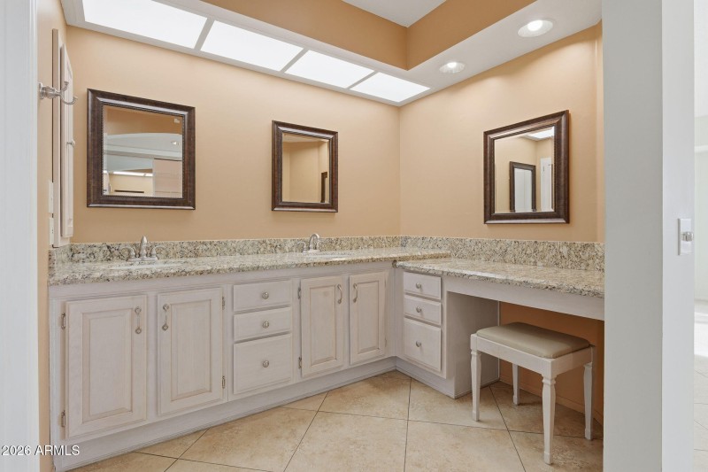 Double Vanities Primary Bath