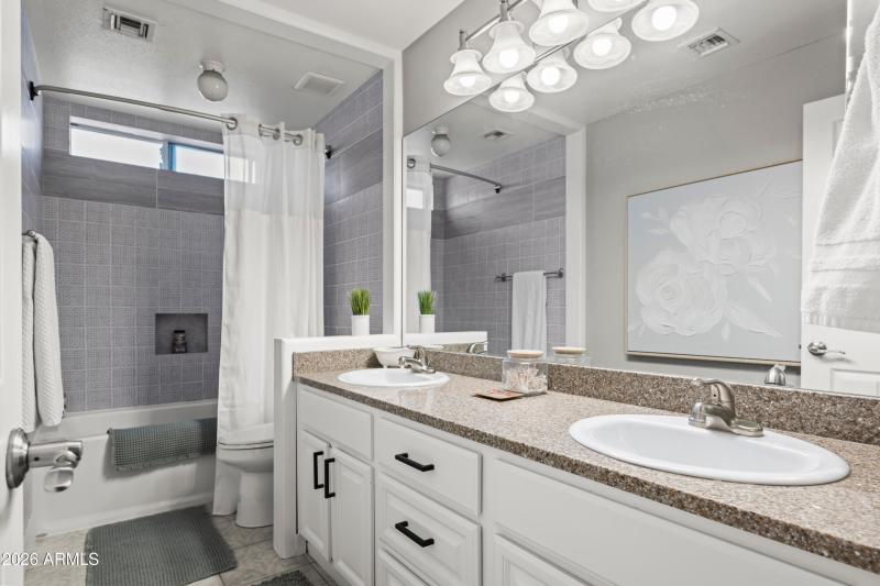 Upper Level - Guest Bath #1