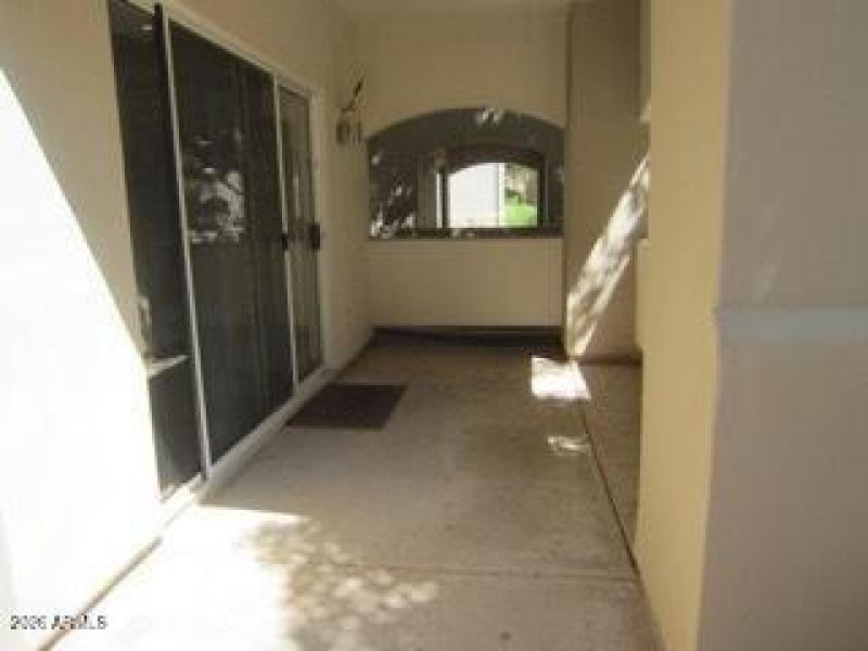 Private Patio off Living Space