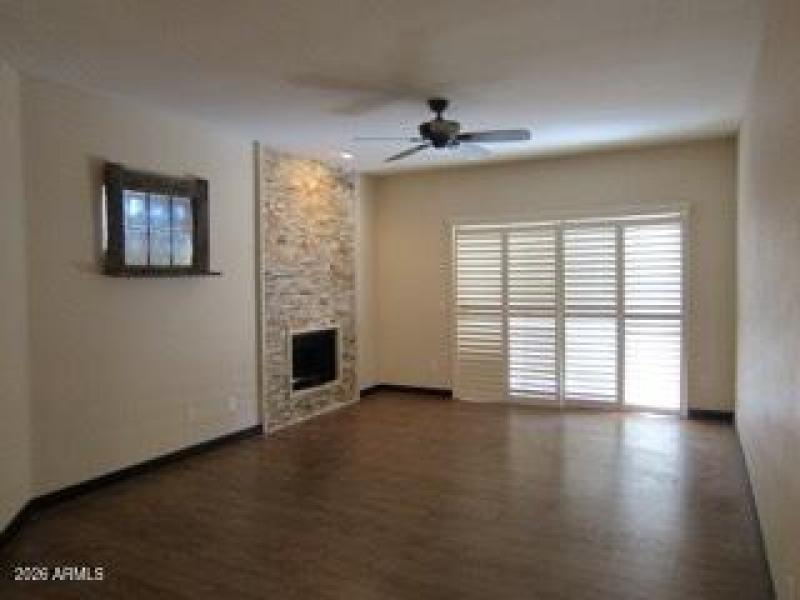 Living Space with Gas Fireplace