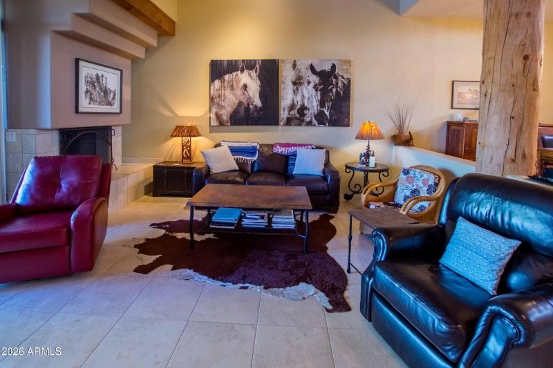 conversation area of the Grea Room