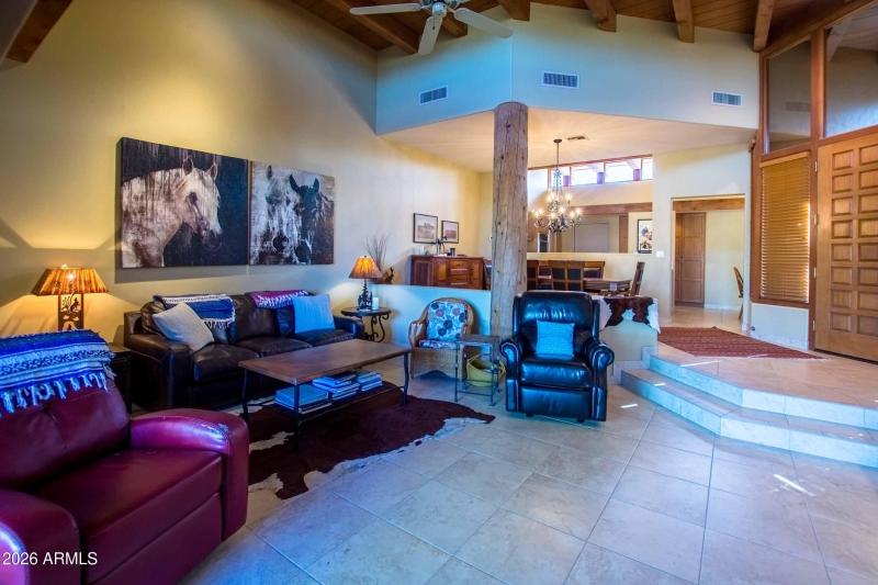 quaint Skyranch townhome living area