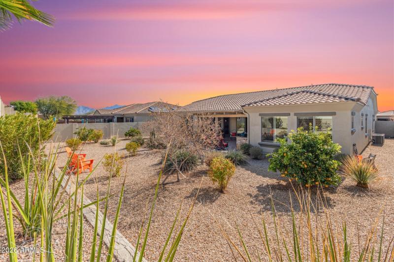 Perfect for enjoying desert sunsets