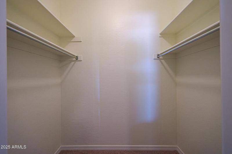 Guest Bedroom gets a walk in closet as w