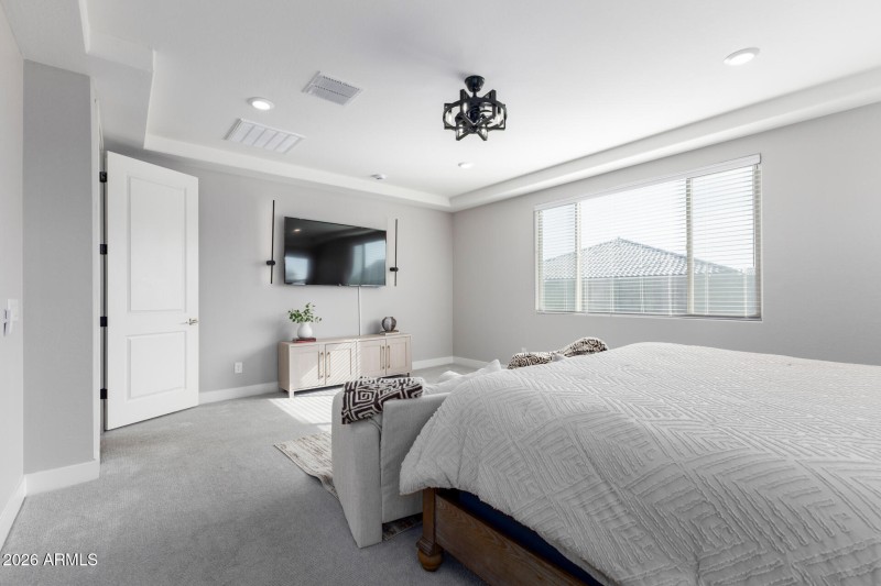 Primary bedroom alternate angle