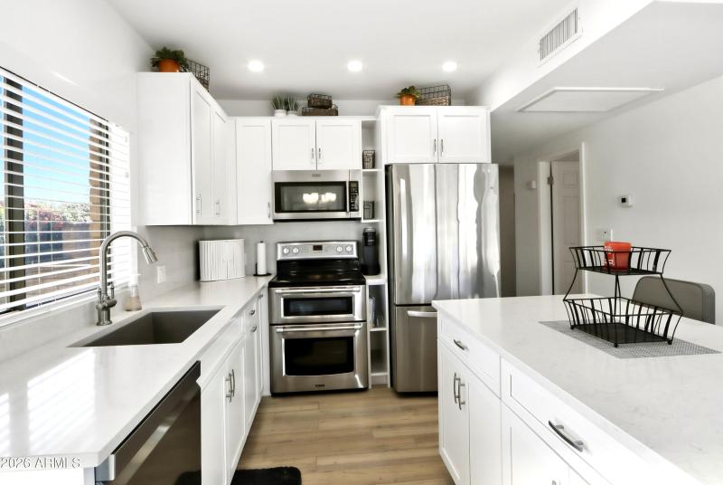 Stainless steel appliances