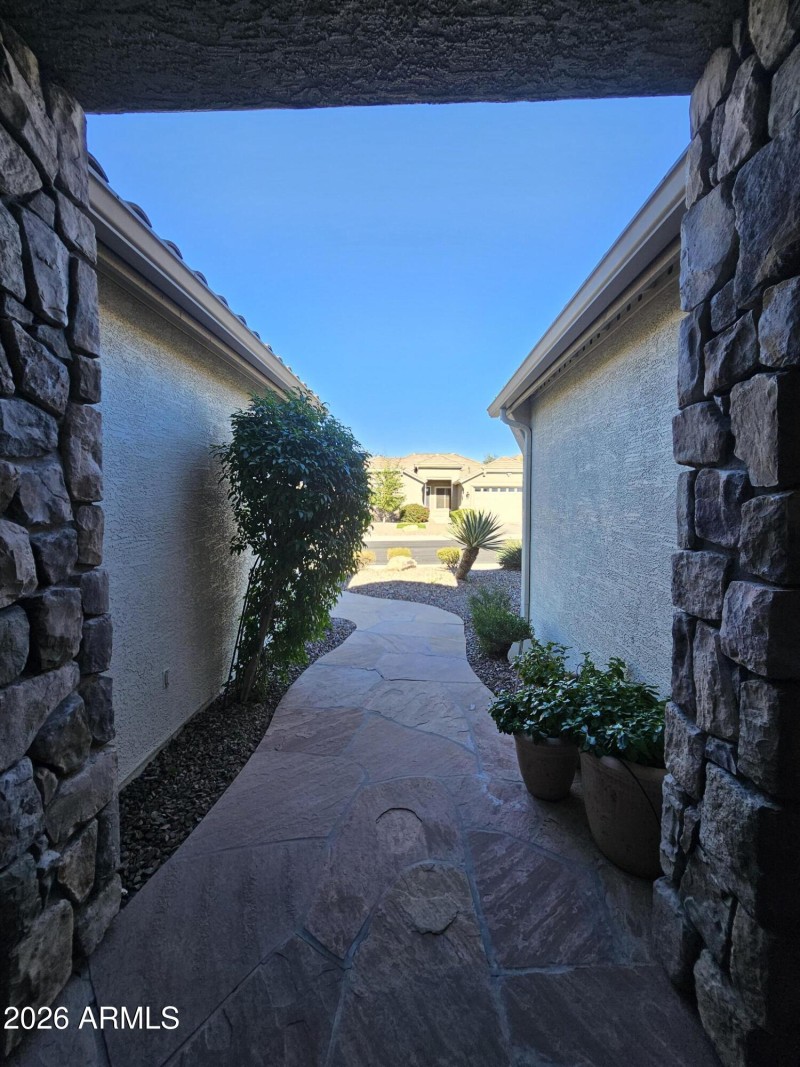 Front Entry looking outward