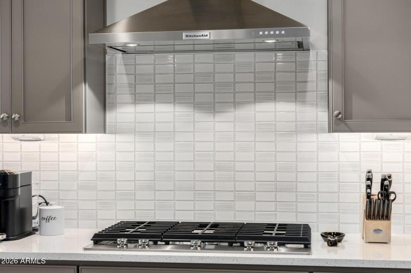 Beautiful backsplash