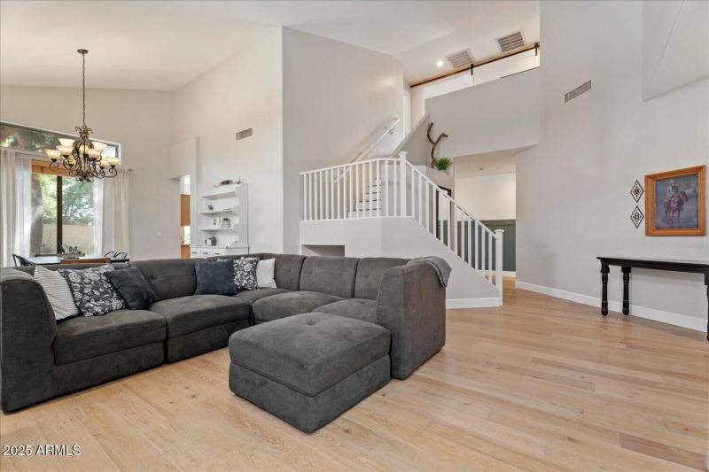 family room/dining room