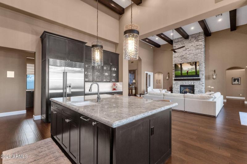 Kitchen to Living Room