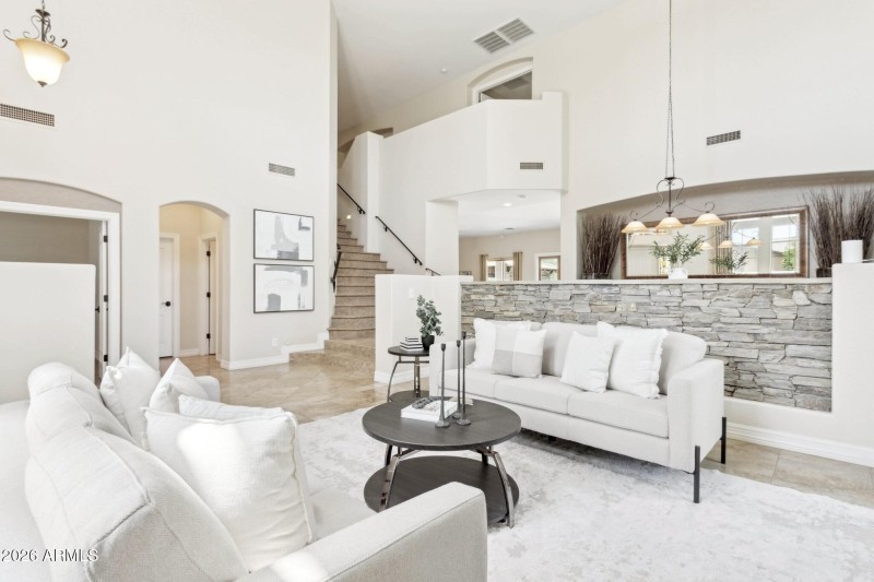 Grand Entry & Living Room