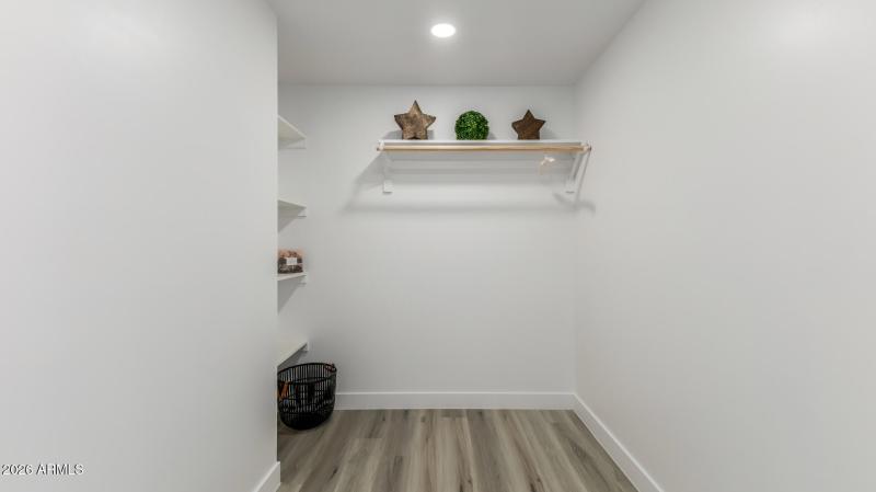 WALK IN CLOSET MASTER SUITE