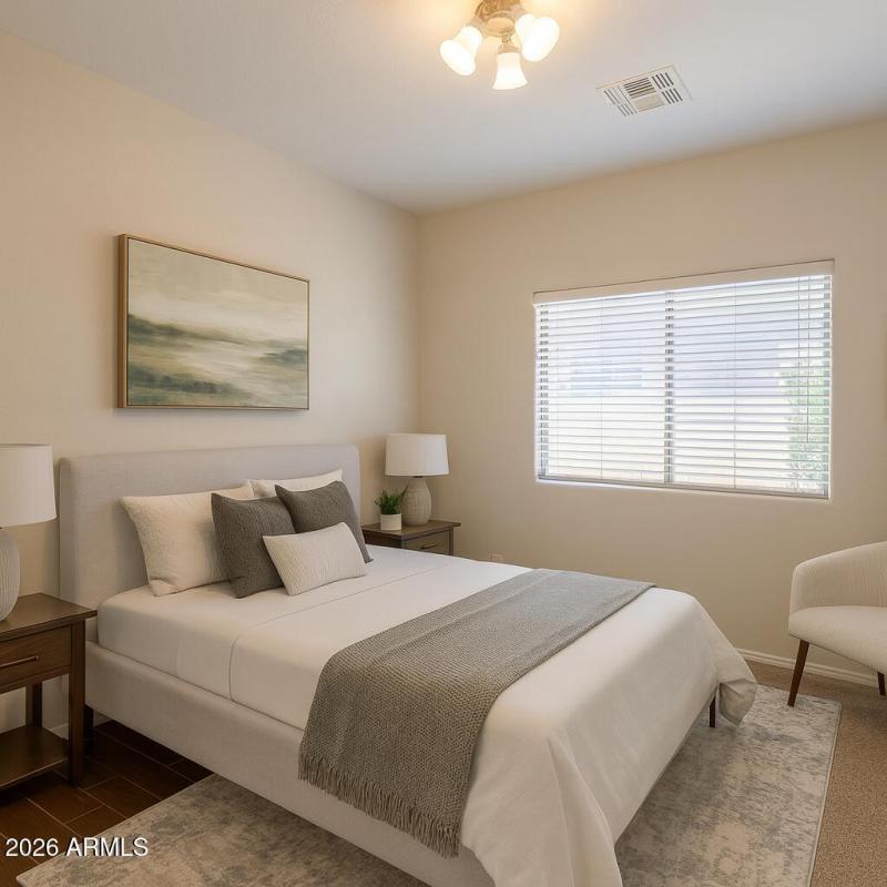 Stonecreek Bedroom-Virtually staged