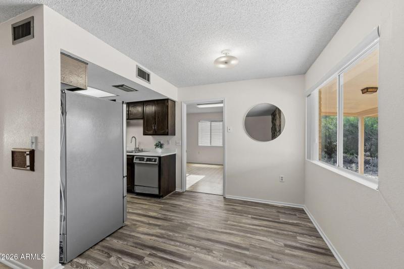 Dining Area and Kitchen