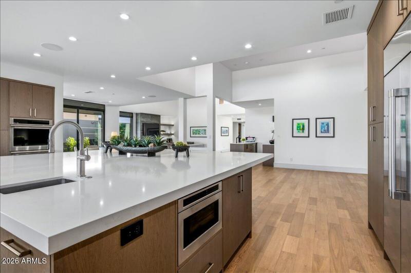 Kitchen to Family Room