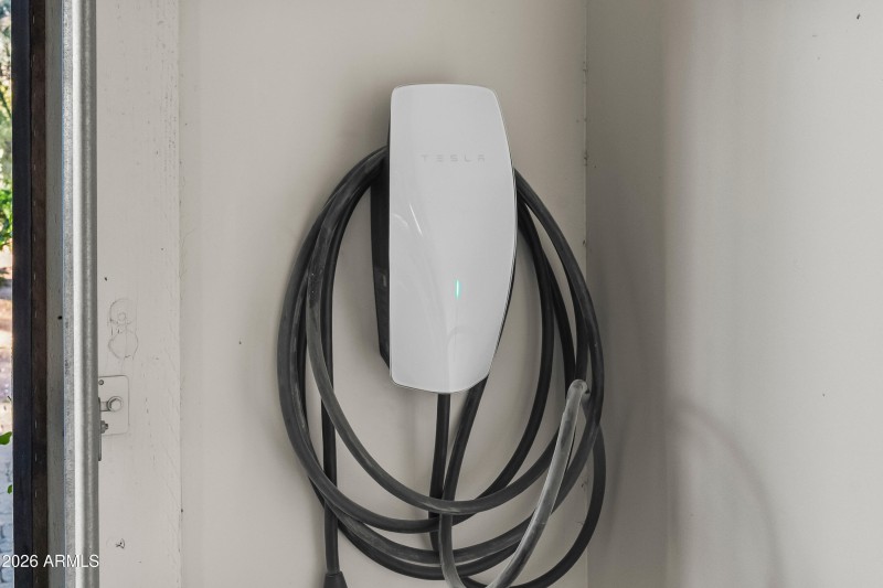 Tesla charging station