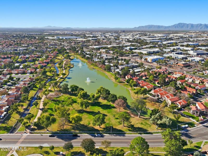 Gila Springs Neighborhood Lake