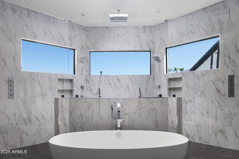 PRIMARY TUB & SHOWER