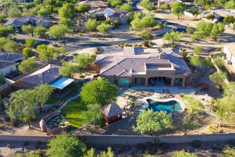 Resort style backyard