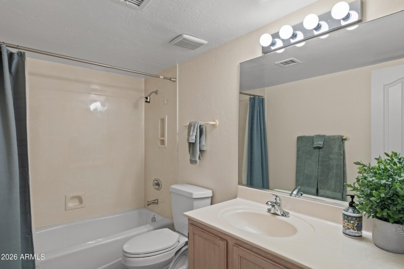 Hall Bath w/ Tub/Shower Combo