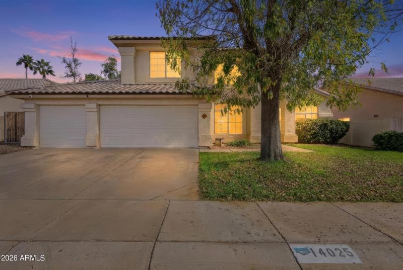 Front of Home Twilight