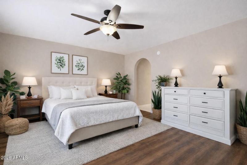 Master Bedroom to Bath