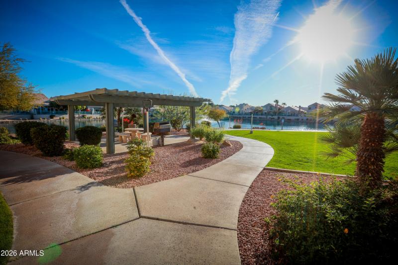 View from front of unit