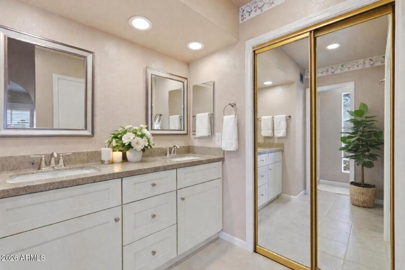 Master Dual Sink Vanity