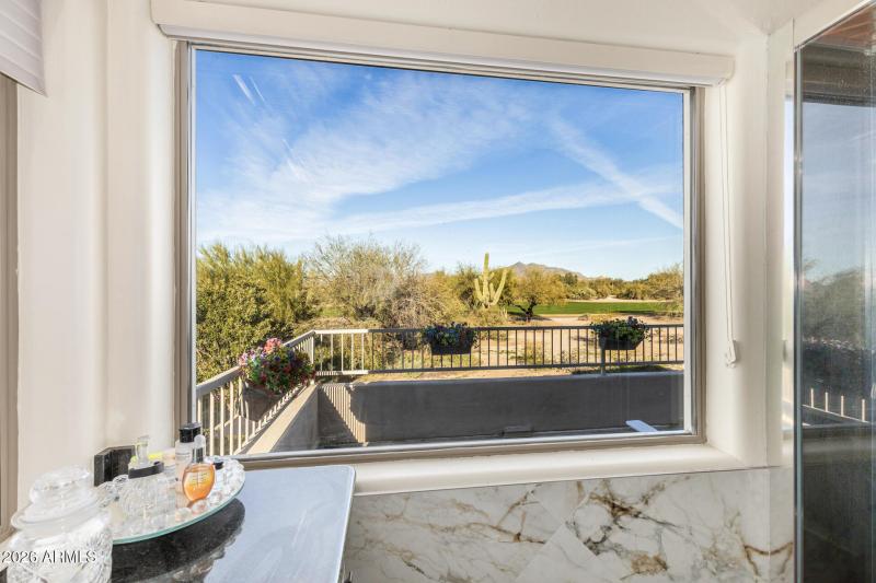 Views from the Primary bathroom