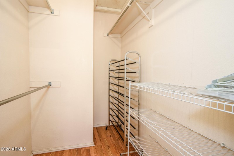 Master Bedroom Walk-In Closet
