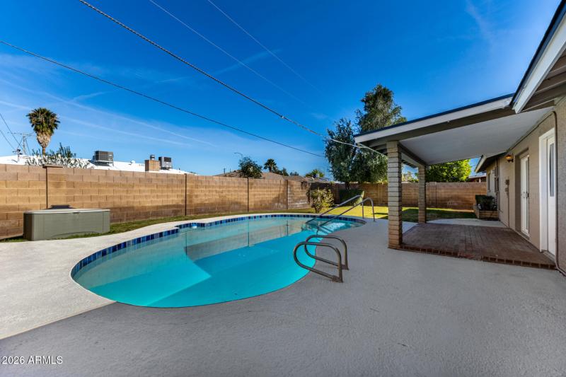 Pool and Covered Patio