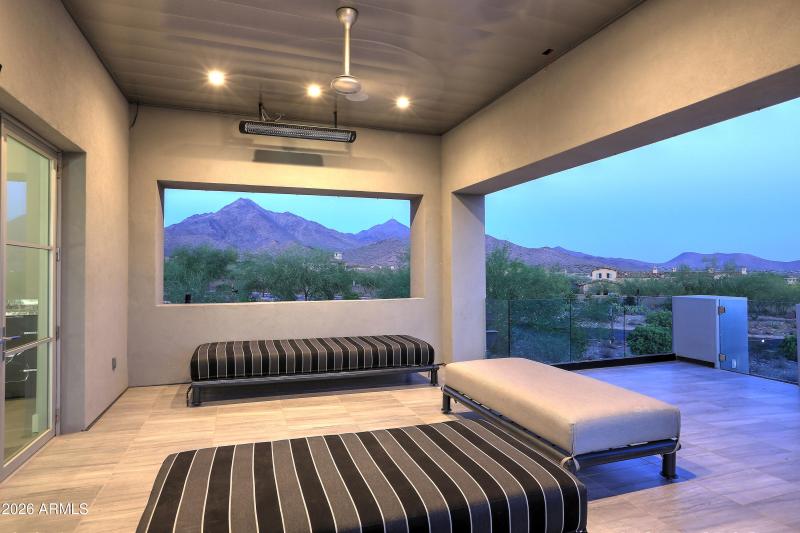Night-Covered Terrace-McDowell Mountain