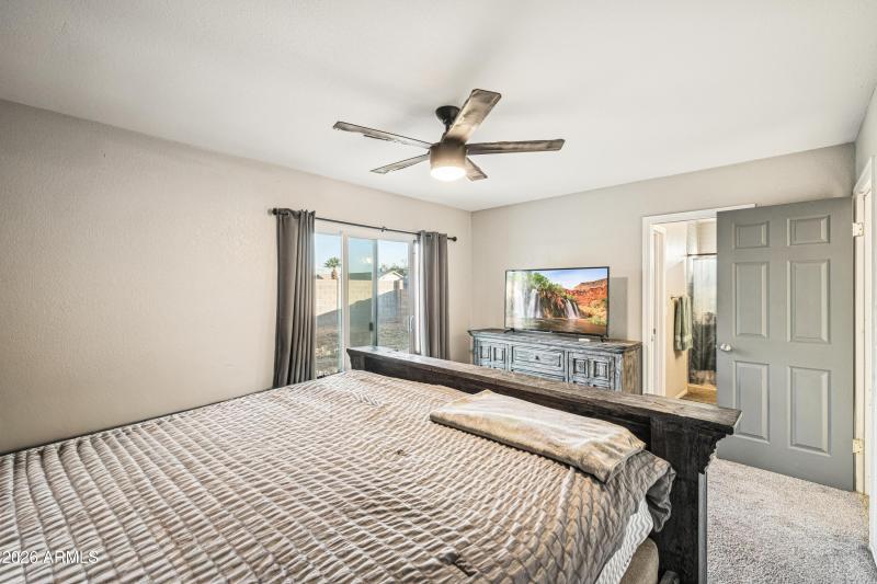 Private Patio Entrance