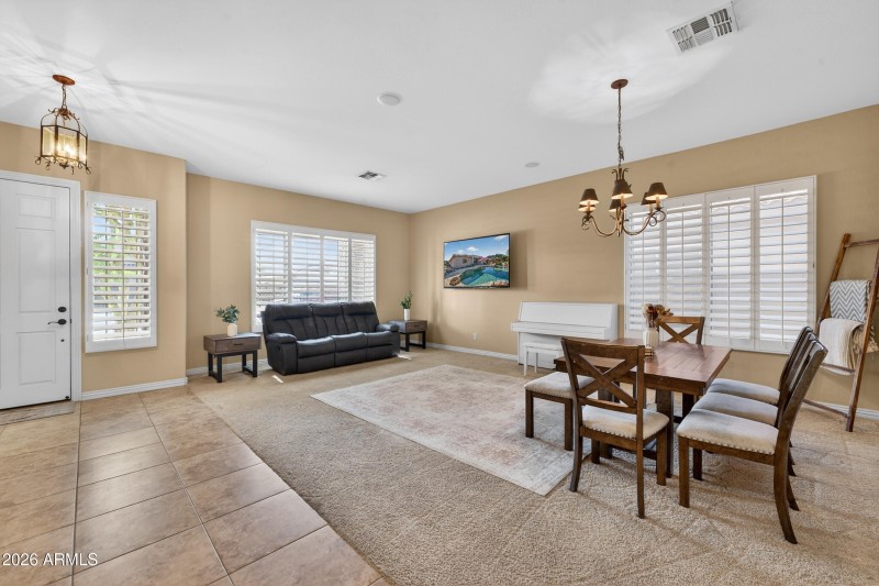 Formal living/dining