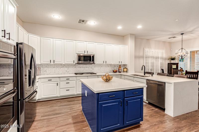 Modern updated kitchen