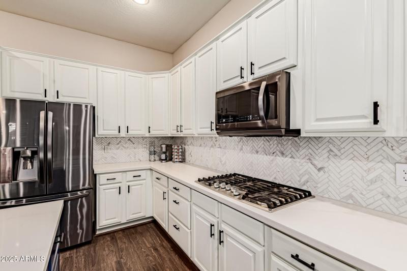 Remodeled white kitchen
