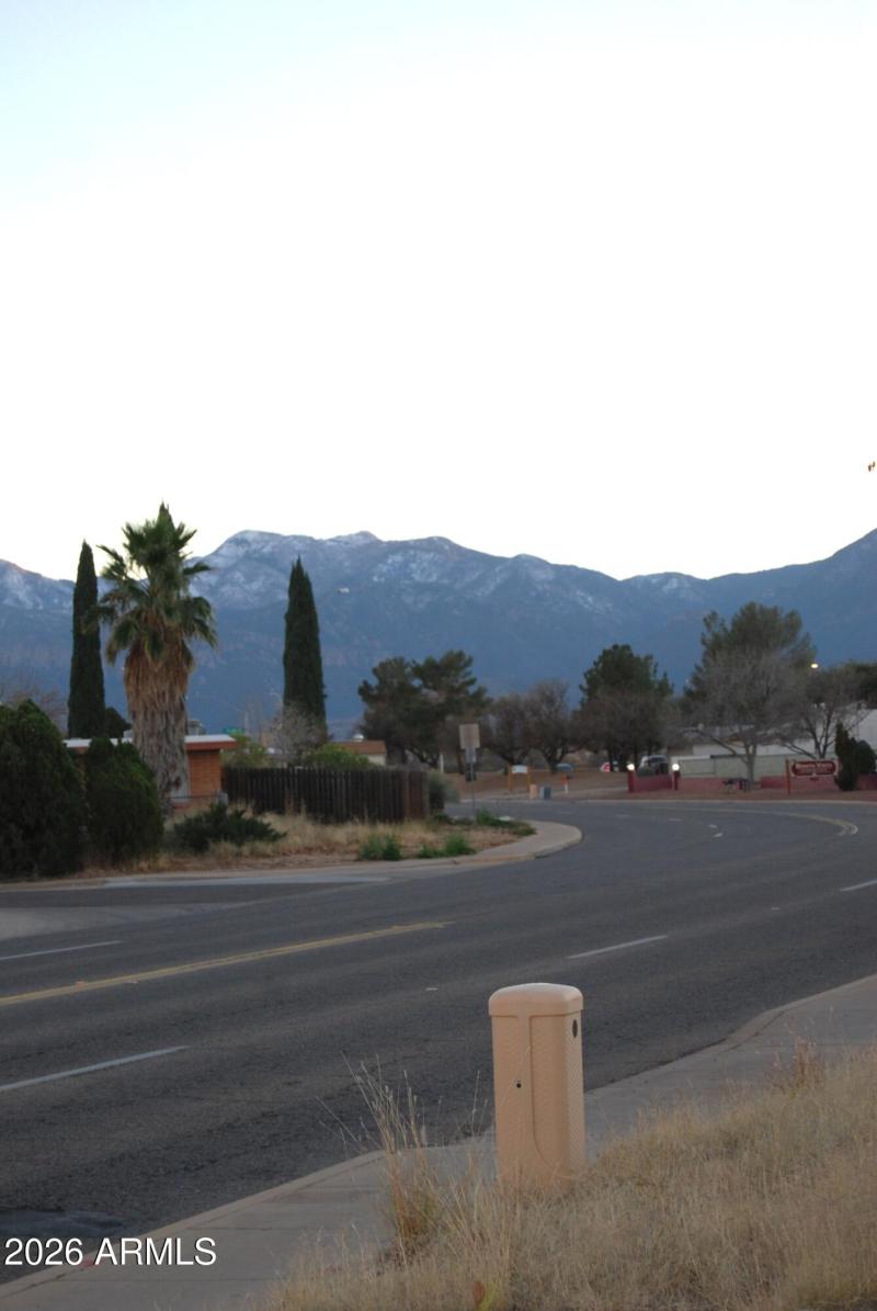 view from front yard