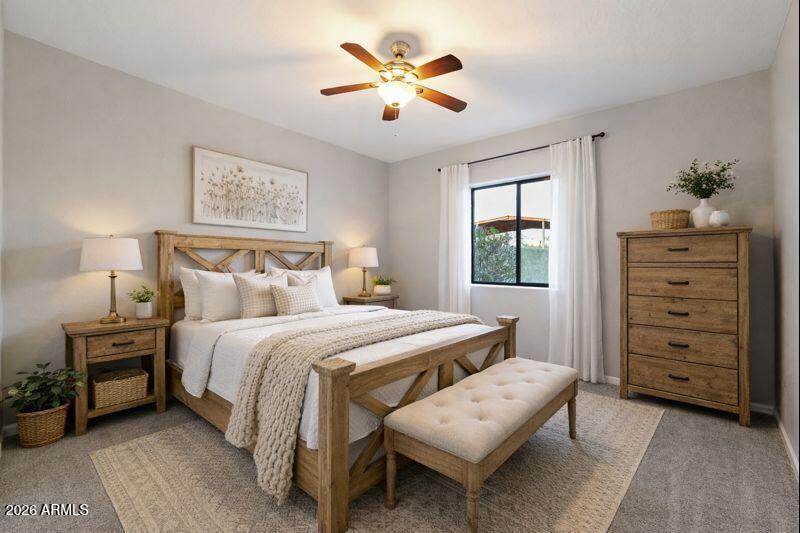 Virtual Staging 2nd Bedroom