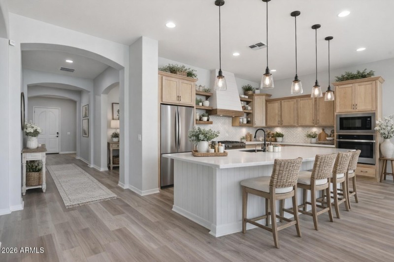 AI Image Kitchen Staging