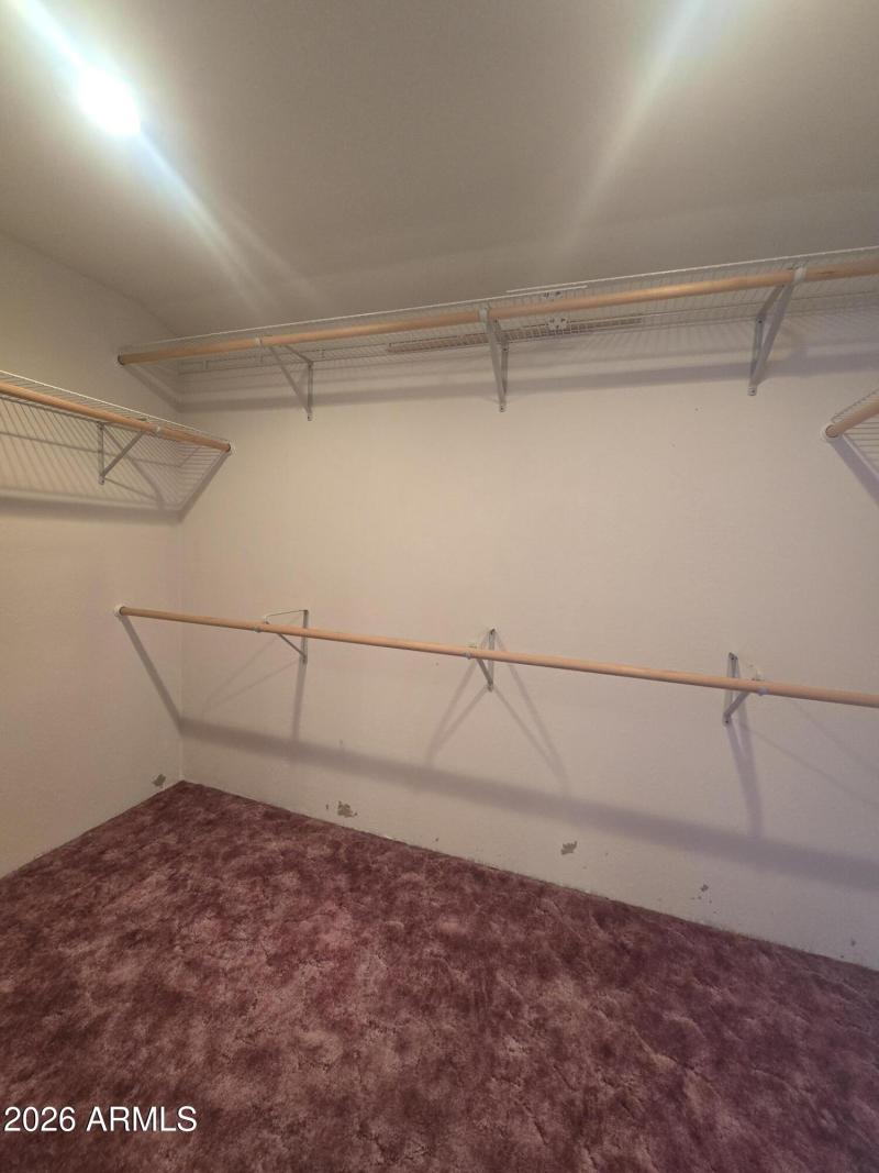 Upstairs Master Walk-In Closet