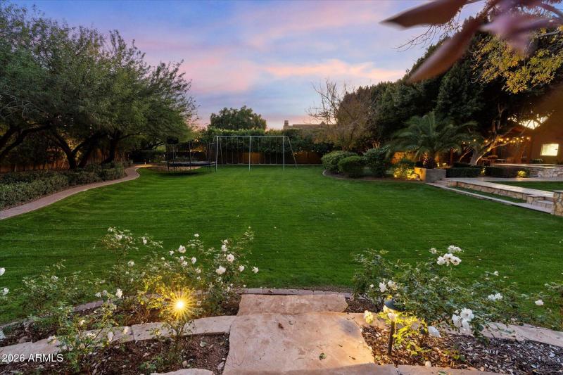 Large Grassy Backyard