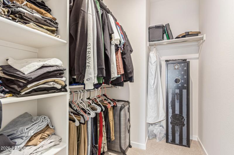 Primary walk-in closet 1