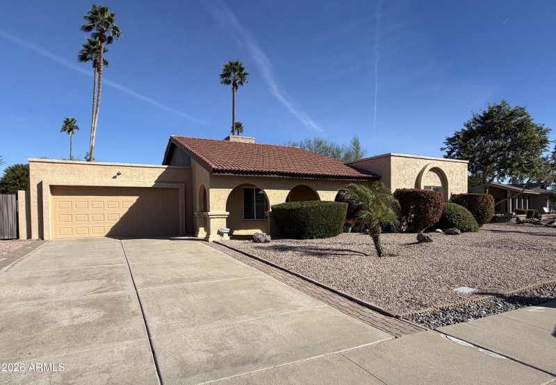 Desert Curb Appeal & Driveway