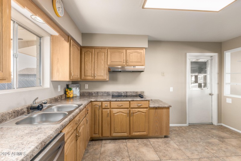 Direct entry to garage