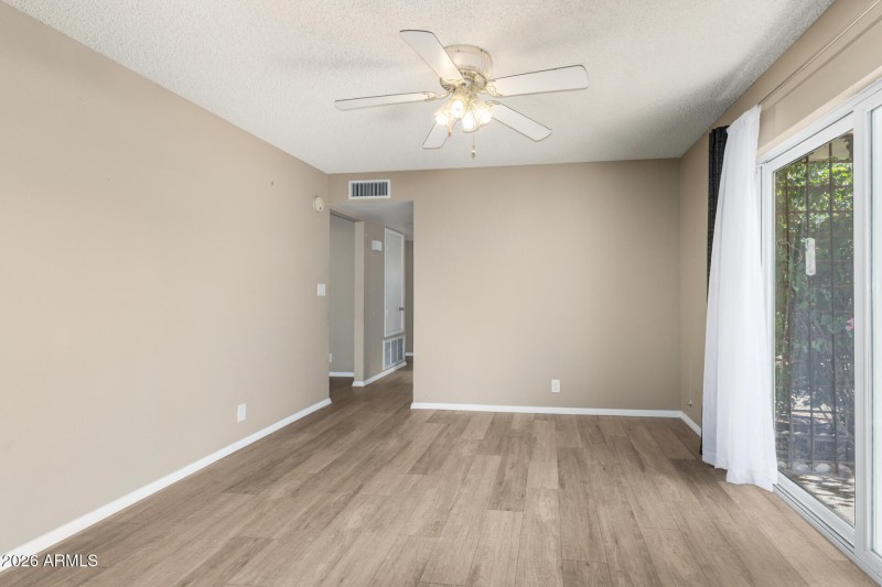 Upgraded sliding door