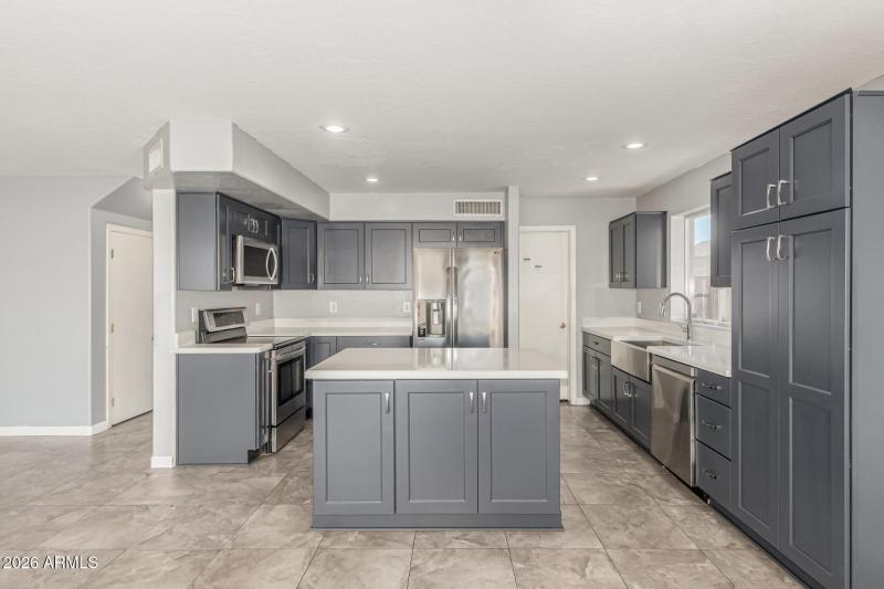 Alot of Cabinet Space