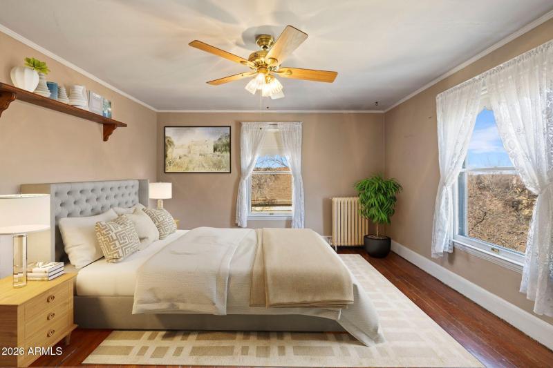 Primary Bedroom - virtual staged